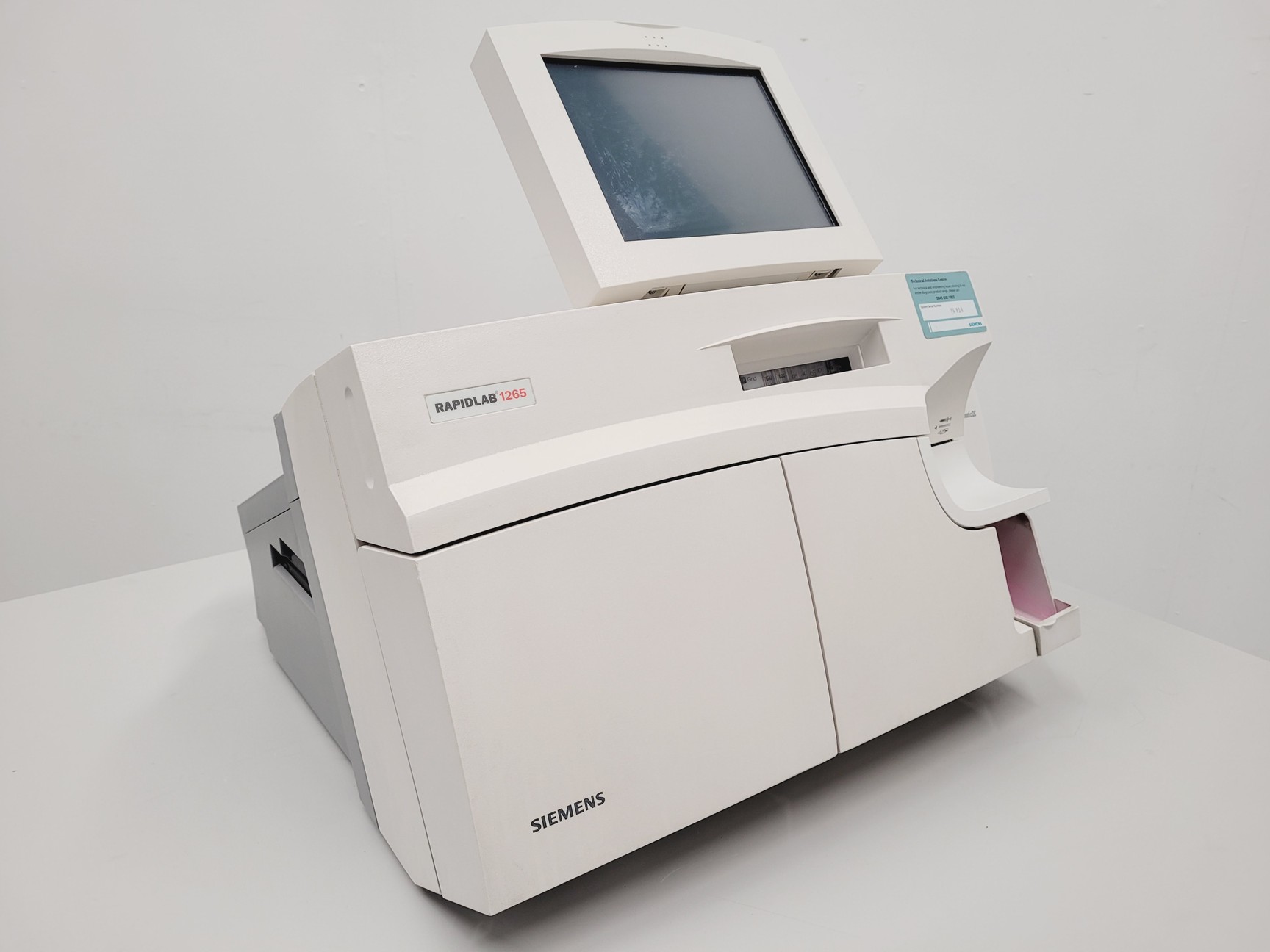 Rapidlab Siemens Rapidlab 1265 Blood Gas Analyser Lab