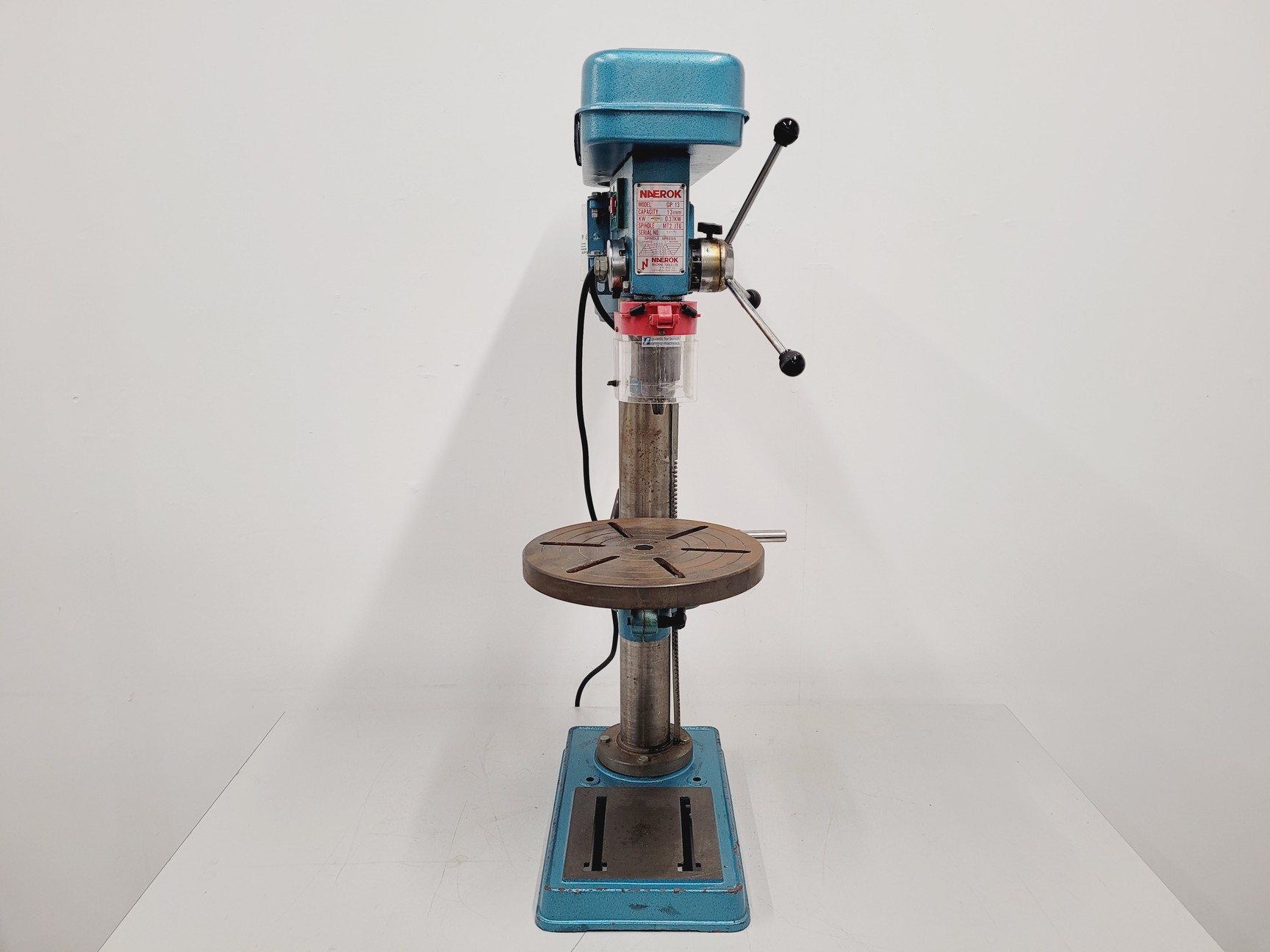 Image of Naerok Bench Top Pillar Drill Model GP 13. 230V, 370W, 13mm Chuck