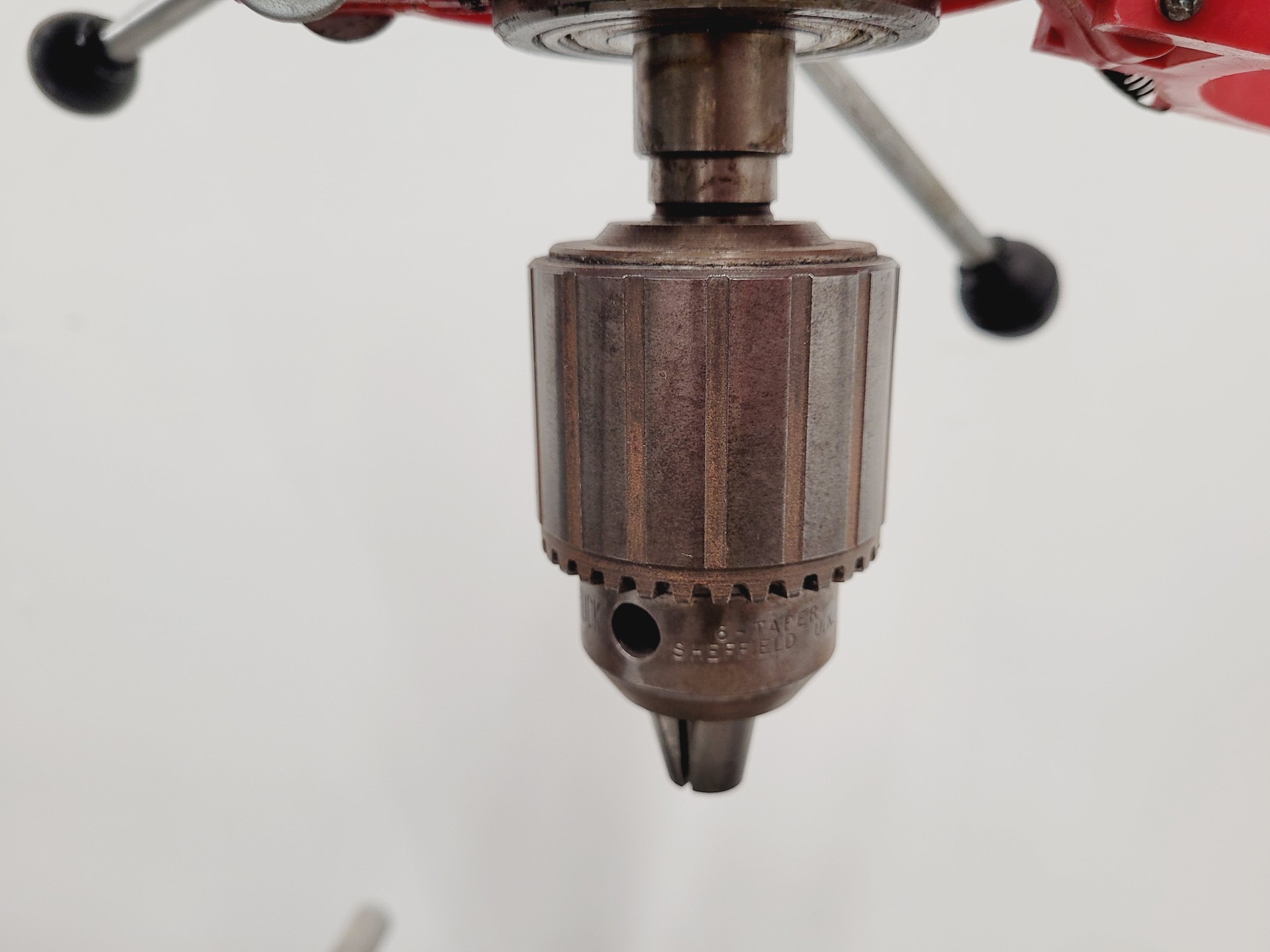 Image of Naerok Bench Top Pillar Drill Model GP 13. 230V, 370W, 13mm Chuck