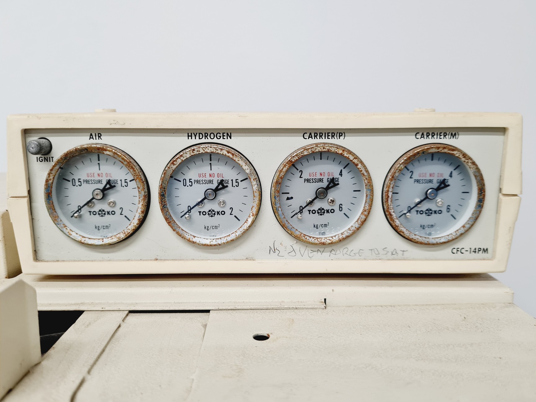 Image of Shimadzu Gas Chromatograph GC-14A Spares/Repair Lab