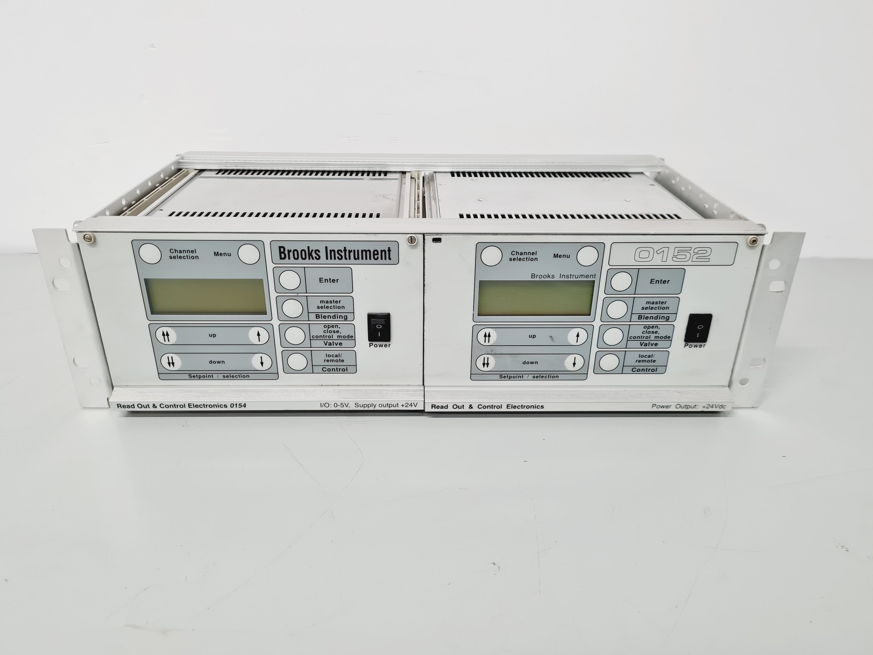 Image of Brooks Instrument Read Out & Control 0154 and 0152
