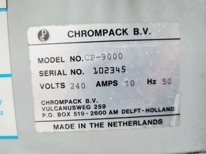 Thumbnail image of Chrompack CP 9000 Gas Chromatograph System w/ ComMod Lab
