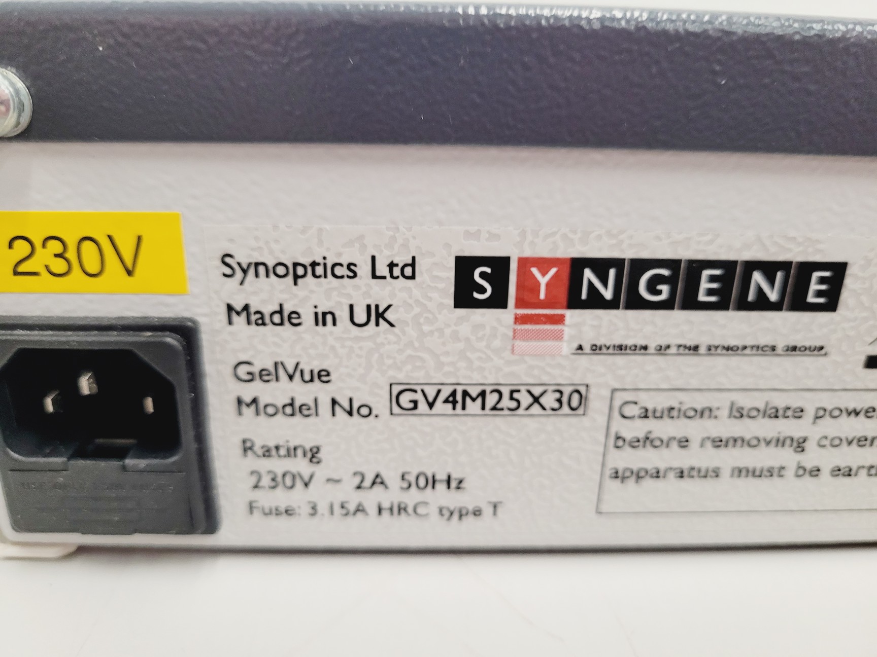 Image of Syngene G:Box 680X HR Chemi Imaging System UV Transilluminator Spares/Repair Lab