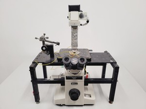 Thumbnail image of Nikon Diaphot Microscope with Watec CCD Camera Spares/Repair Lab