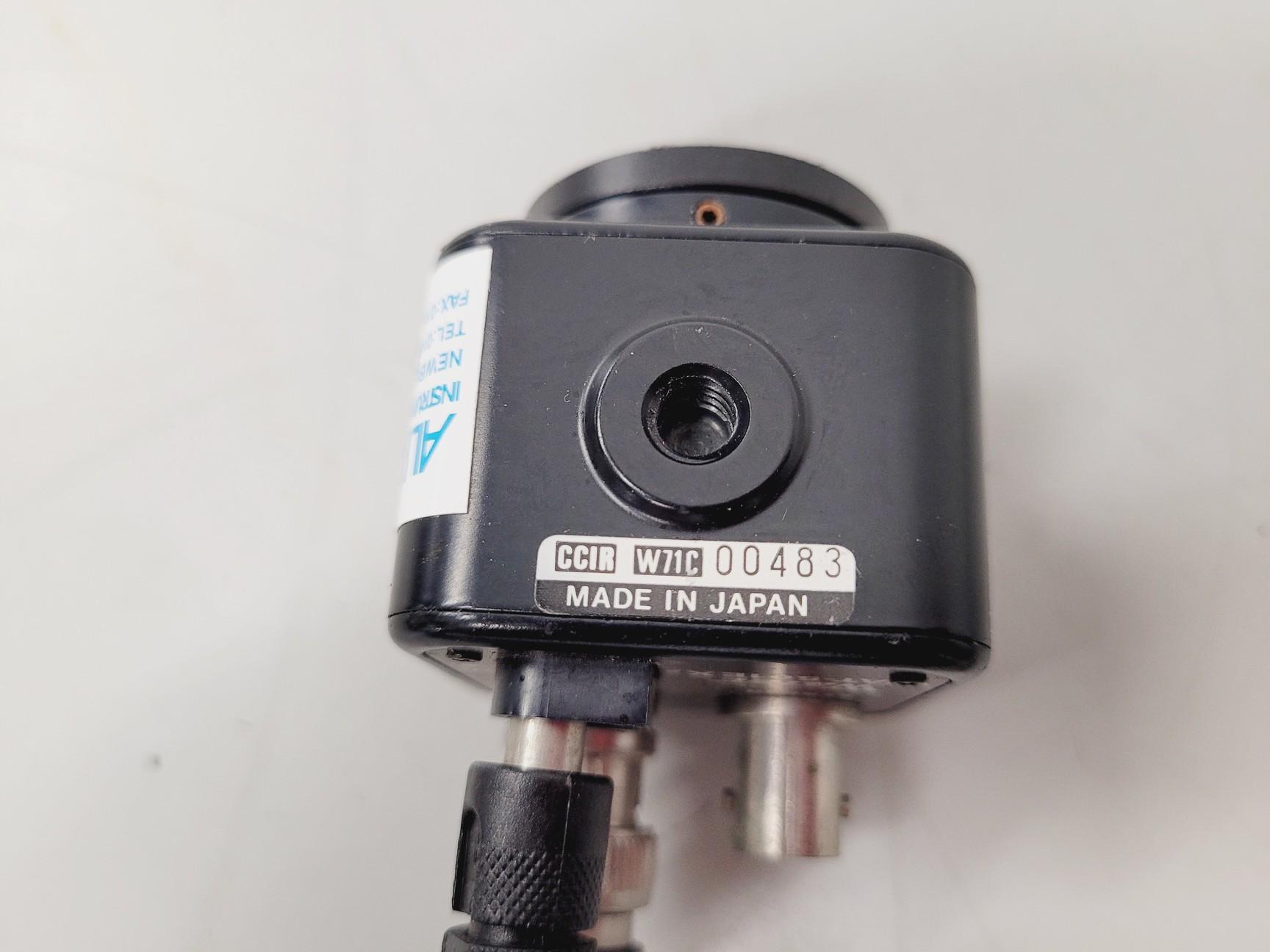 Image of Nikon Diaphot Microscope with Watec CCD Camera Spares/Repair Lab