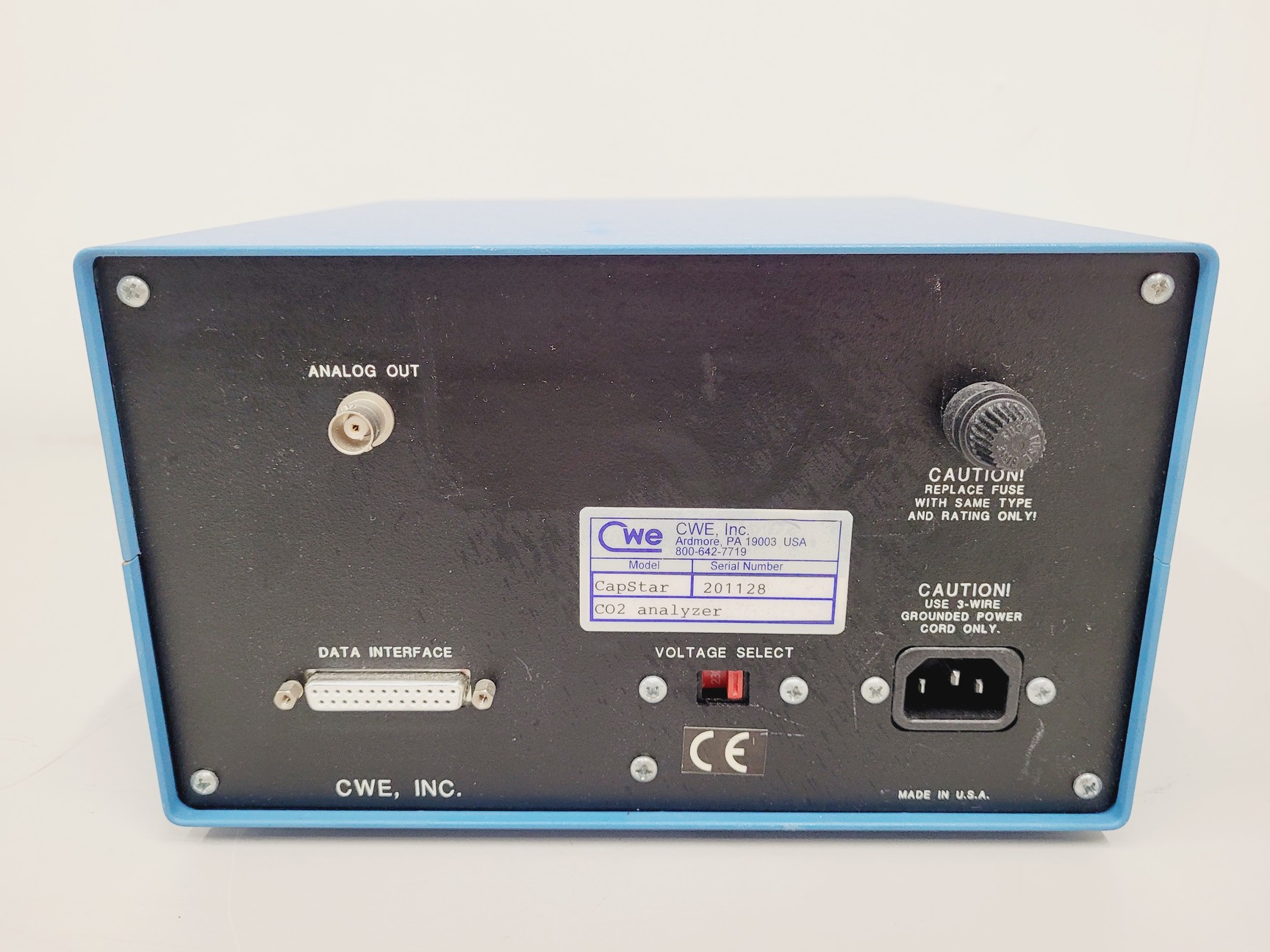 Image of CWE Capstar-100 CO2 Carbon Dioxide Analyser Lab