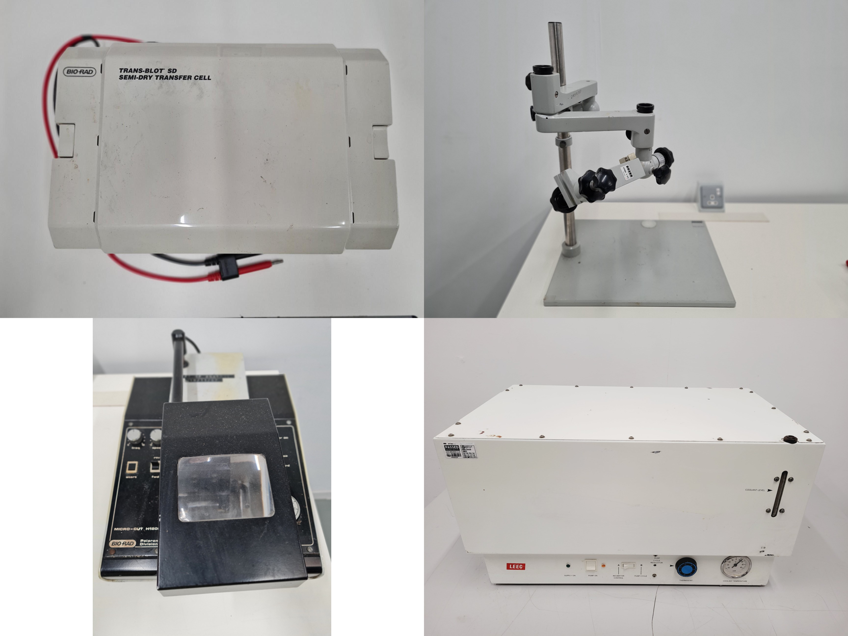 Image of Mixed Job Lot of Laboratory Equipment - Olympus, Flowgen, Bio-Rad, Techne, LEEC
