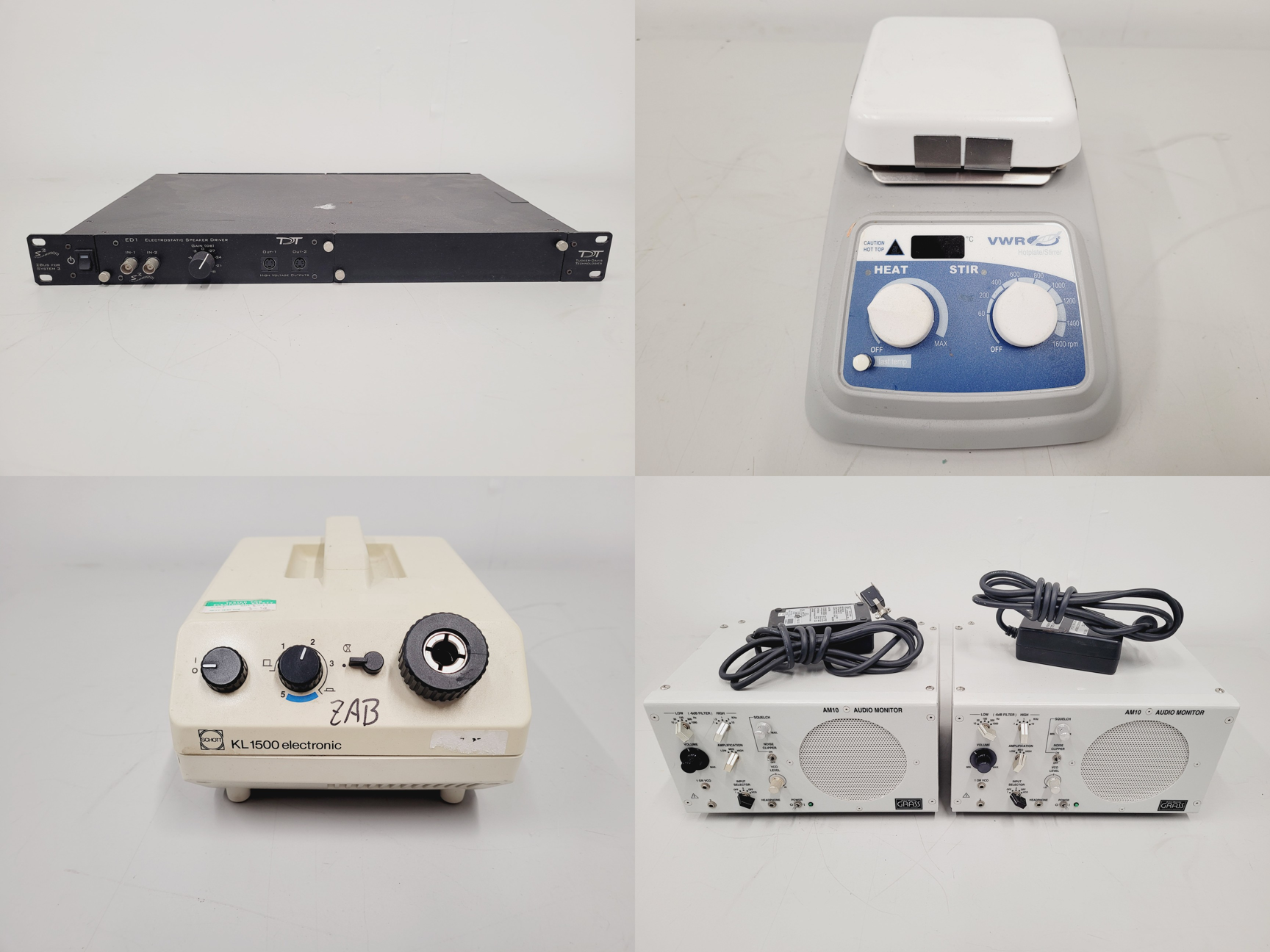 Image of Mixed Job Lot of Laboratory Equipment - Zeiss, Clifton, Nikon, Axon Instruments 
