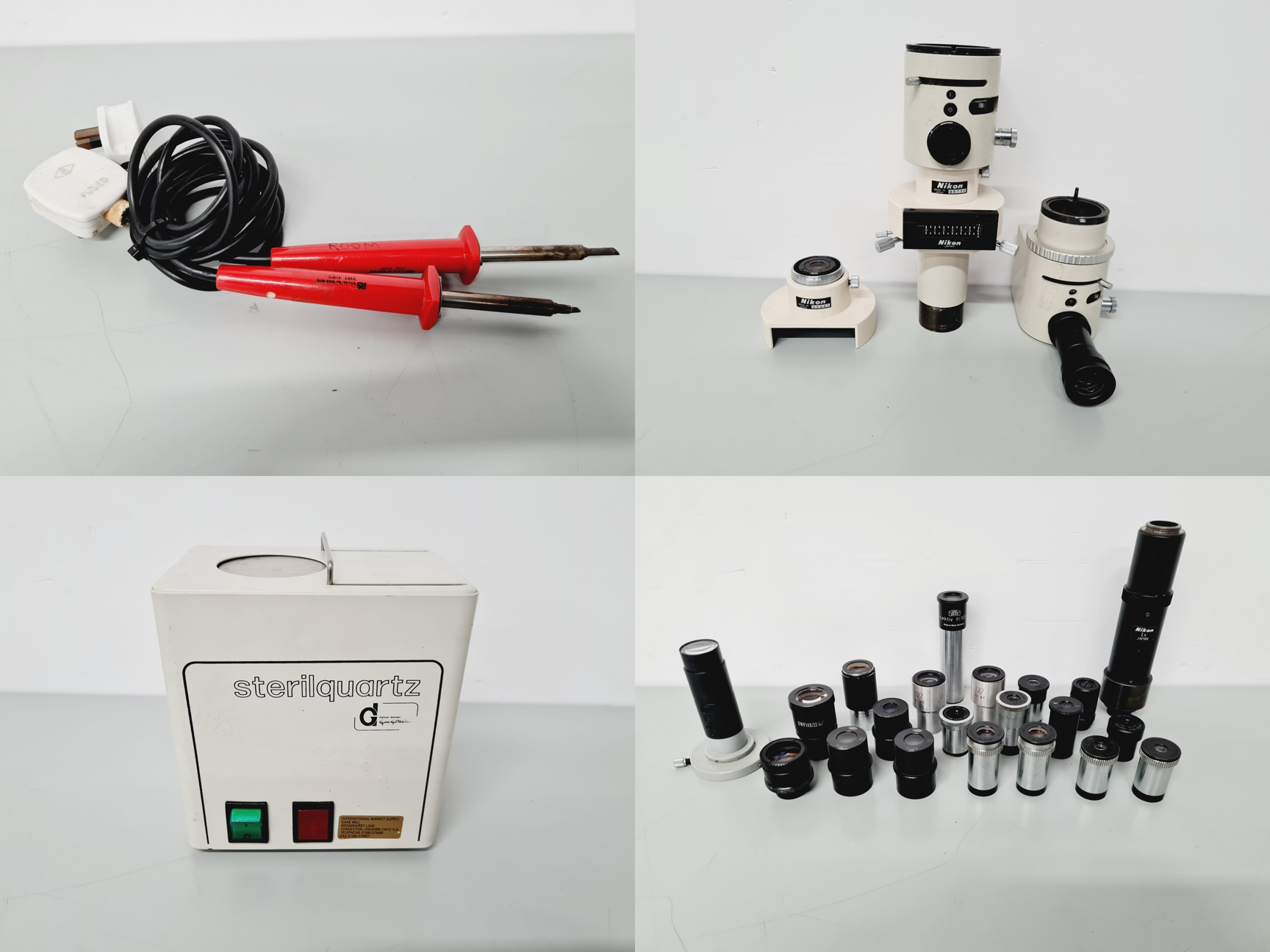 Image of Mixed Job Lot of Laboratory Equipment - Zeiss, Clifton, Nikon, Axon Instruments 