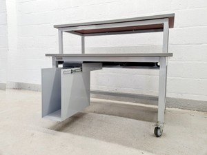 Thumbnail image of New England Lab Furniture System 2 Tier Desk 
