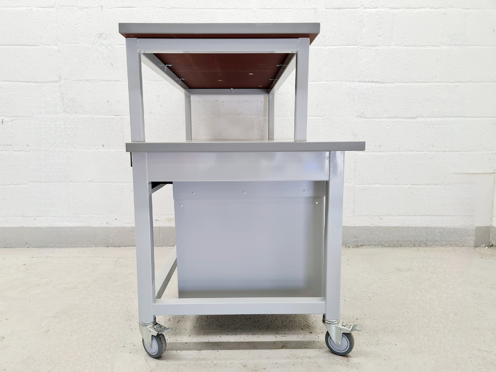 Image of New England Lab Furniture System 2 Tier Desk 