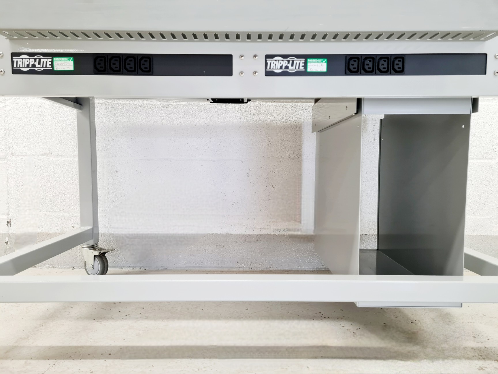 Image of New England Lab Furniture System 2 Tier Desk 