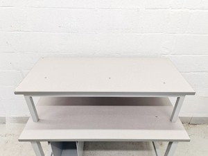 Thumbnail image of New England Lab Furniture System 2 Tier Desk 