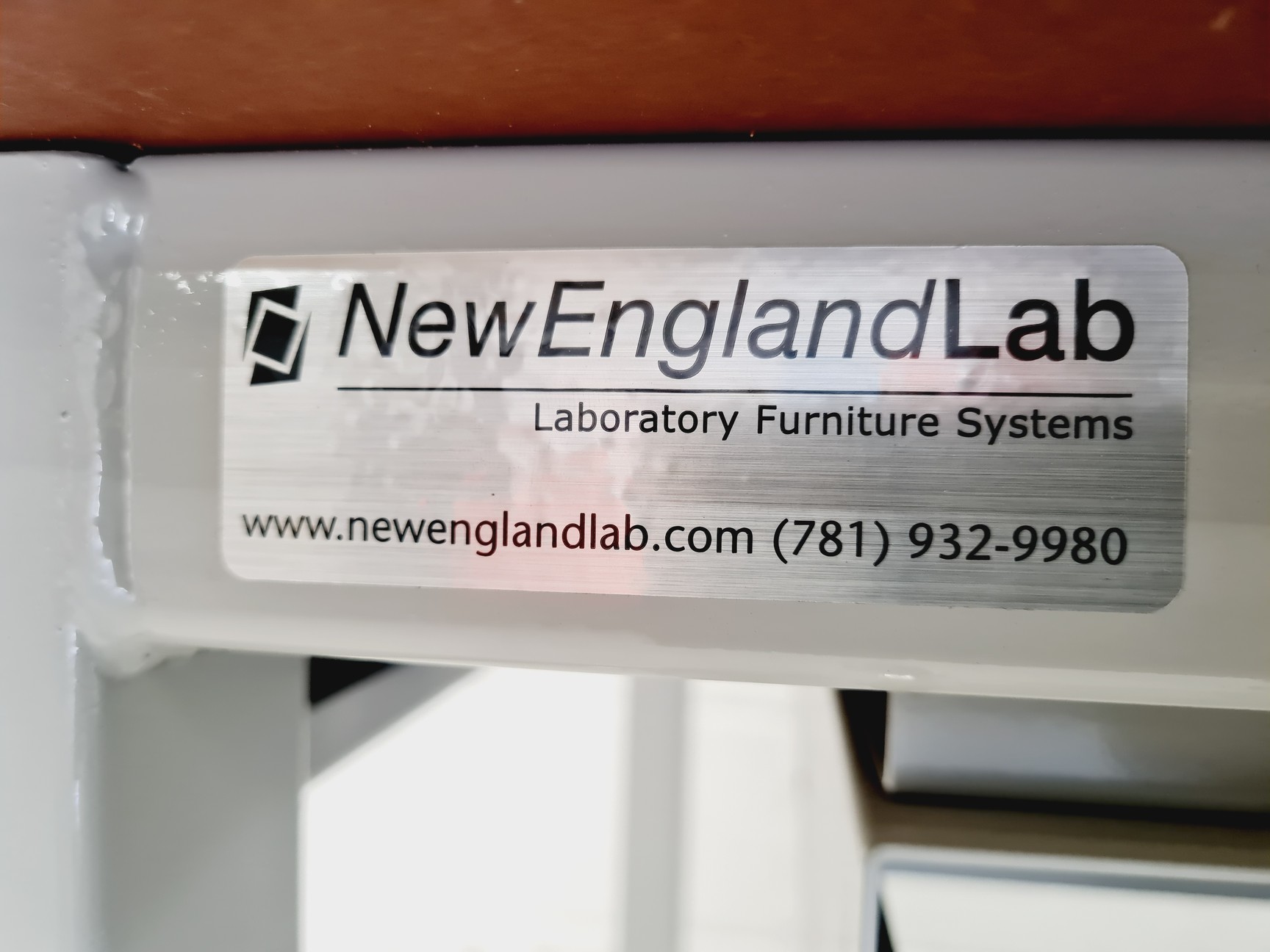 Image of New England Lab Furniture System 2 Tier Desk 