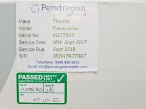 Thumbnail image of Thermo Scientific Function Line BB15 Co2 Incubator Spares/Repair Lab