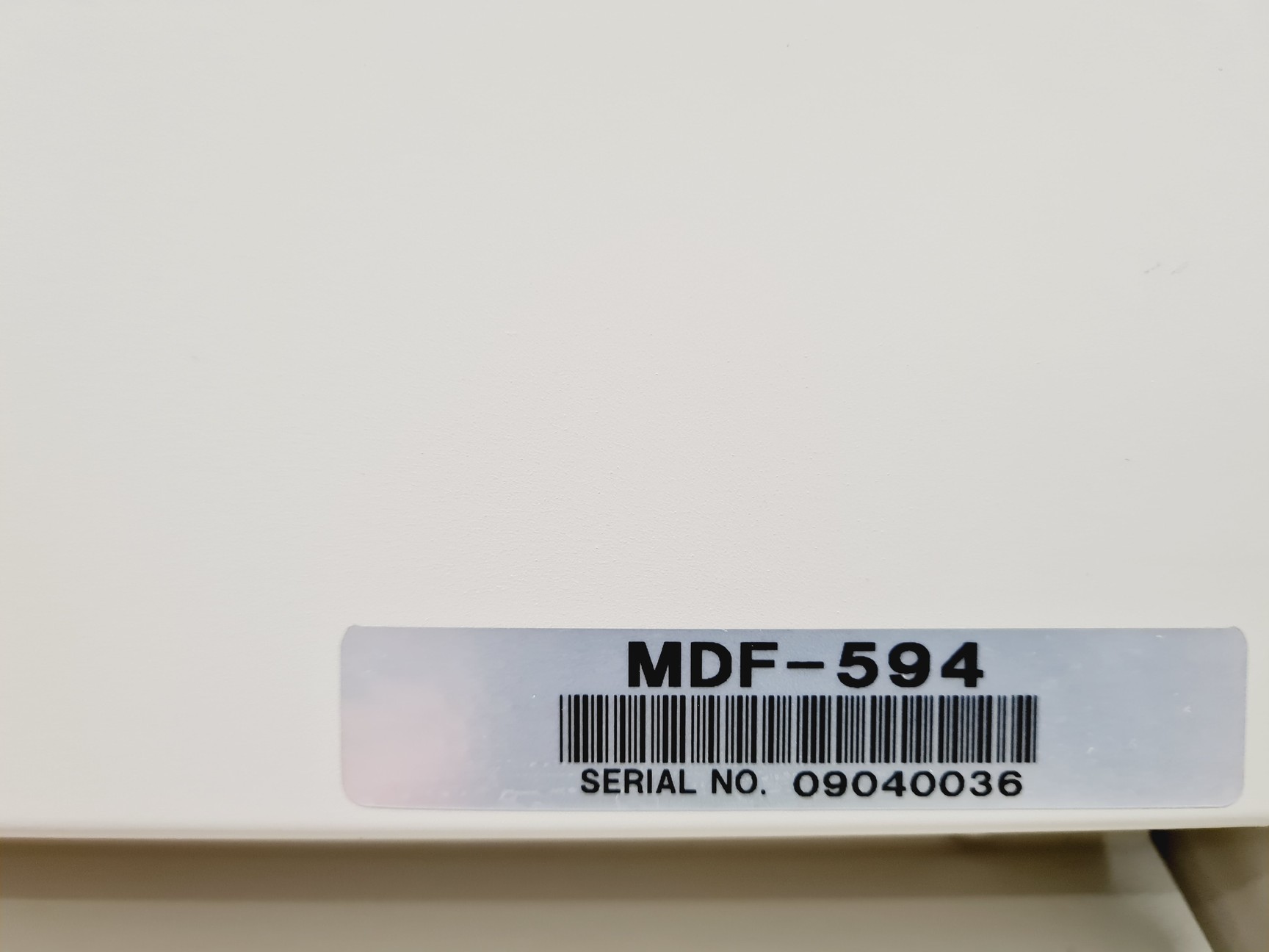 Image of Sanyo Ultra Low Temperature Freezer Model: MDF-594 Lab