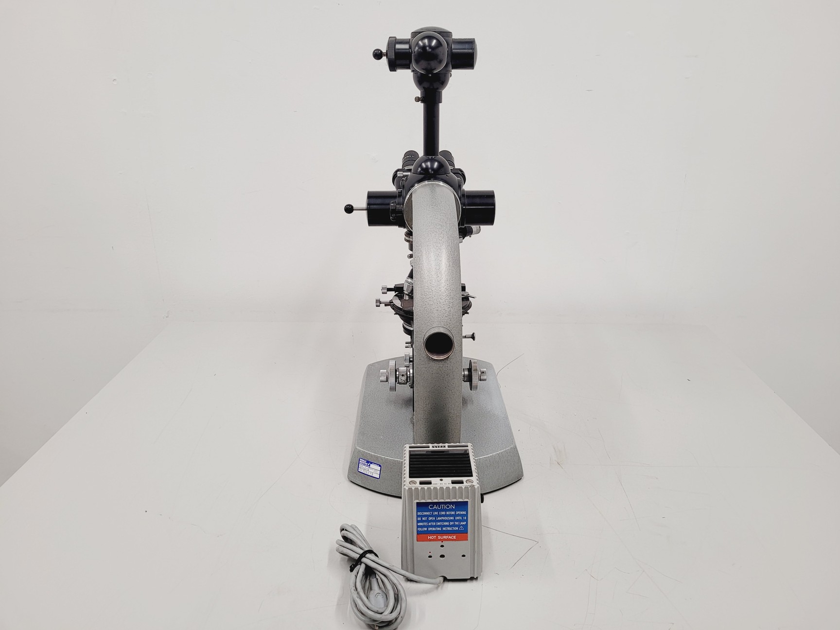 Image of Carl Zeiss Compound Microscope w/ 39 25 33 Transformer 5 x Objectives 10/25/40x