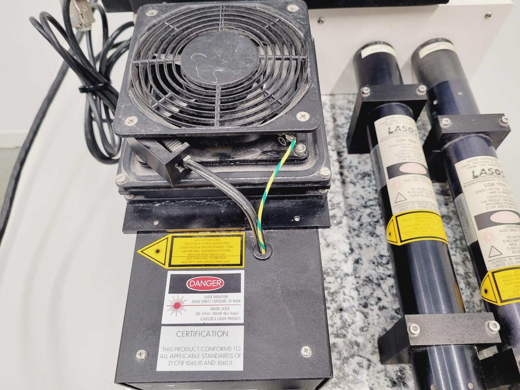 Image of Carl Zeiss LSM 5 Laser Module with 2 Lasos LGK lasers and Controller + PSU