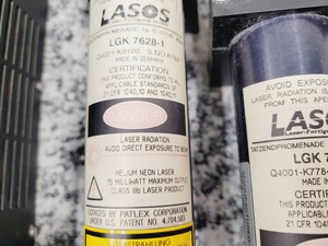 Thumbnail image of Carl Zeiss LSM 5 Laser Module with 2 Lasos LGK lasers and Controller + PSU
