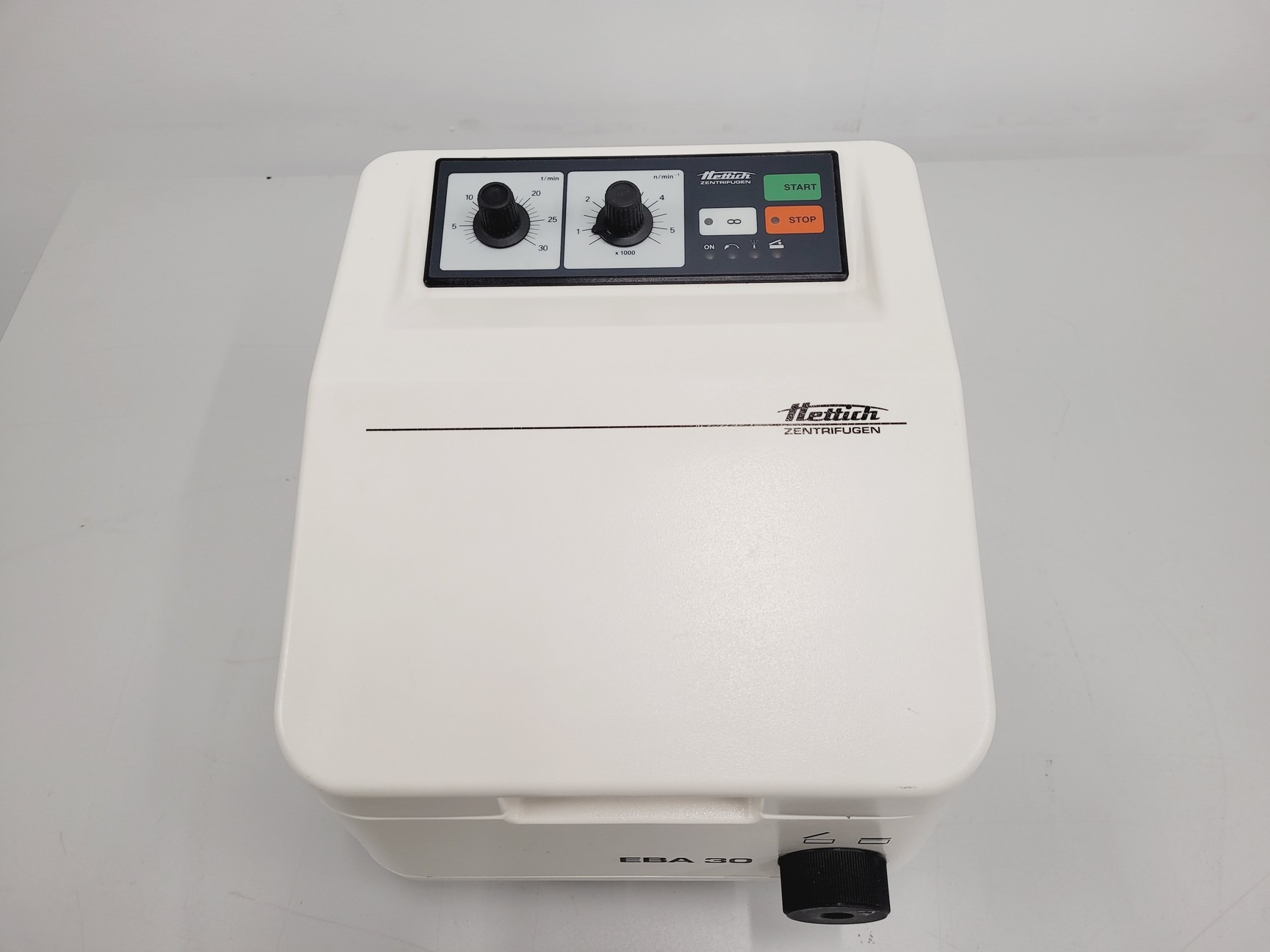 Image of  Hettich EBA 30 Bench Centrifuge With Hettich 113 + 8 x 25g Tube Rotor Lab