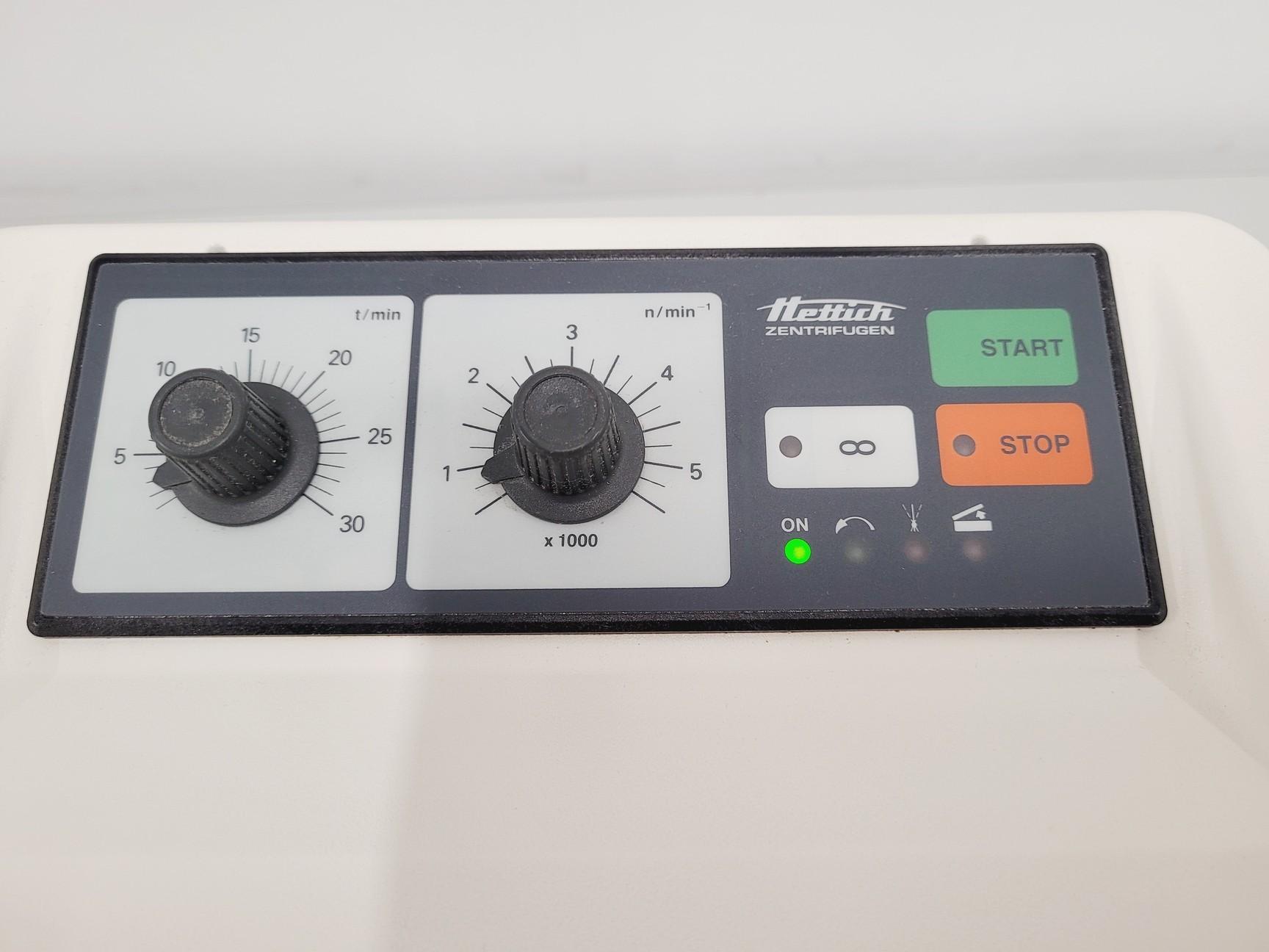 Image of  Hettich EBA 30 Bench Centrifuge With Hettich 113 + 8 x 25g Tube Rotor Lab