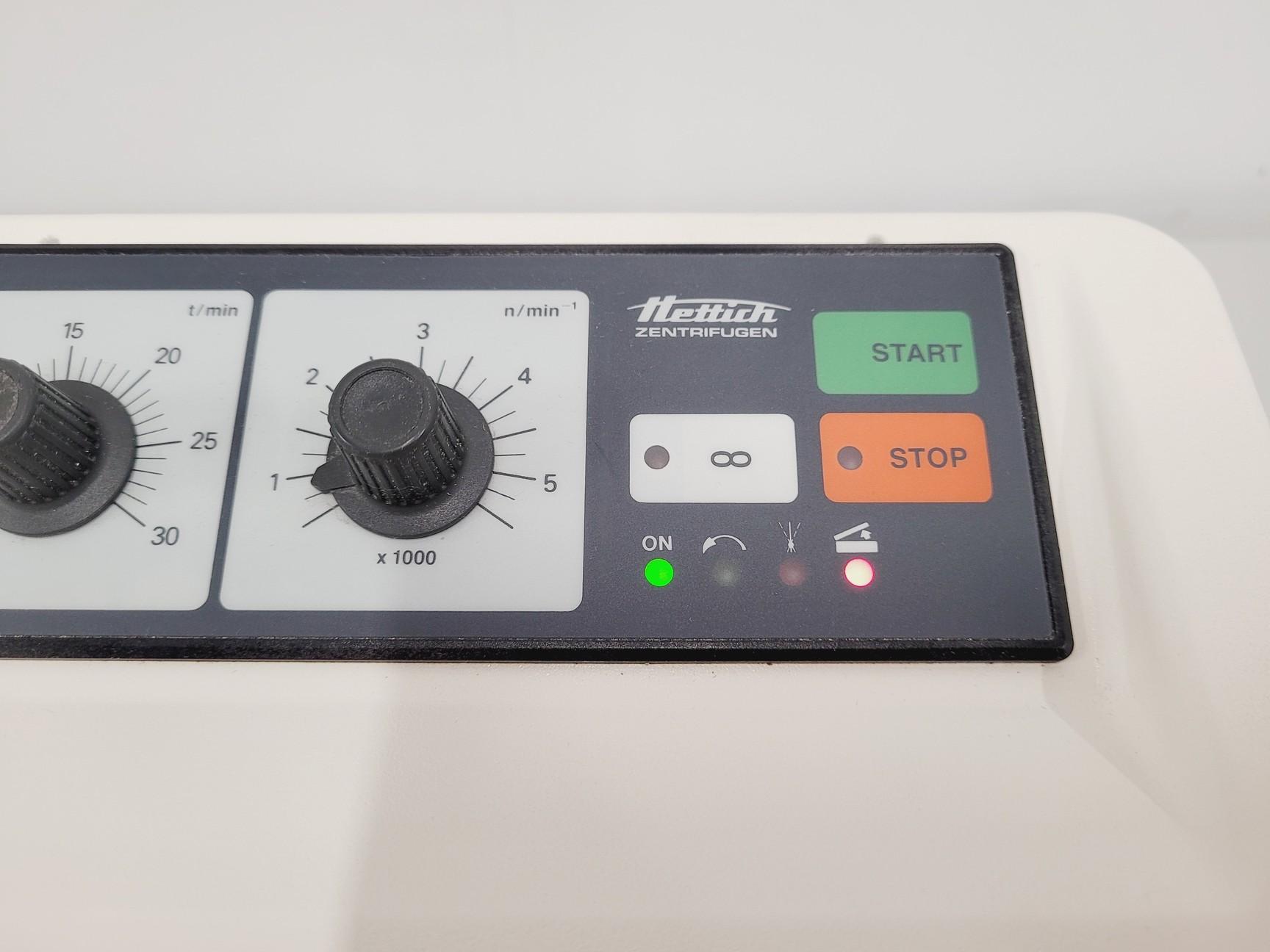 Image of  Hettich EBA 30 Bench Centrifuge With Hettich 113 + 8 x 25g Tube Rotor Lab