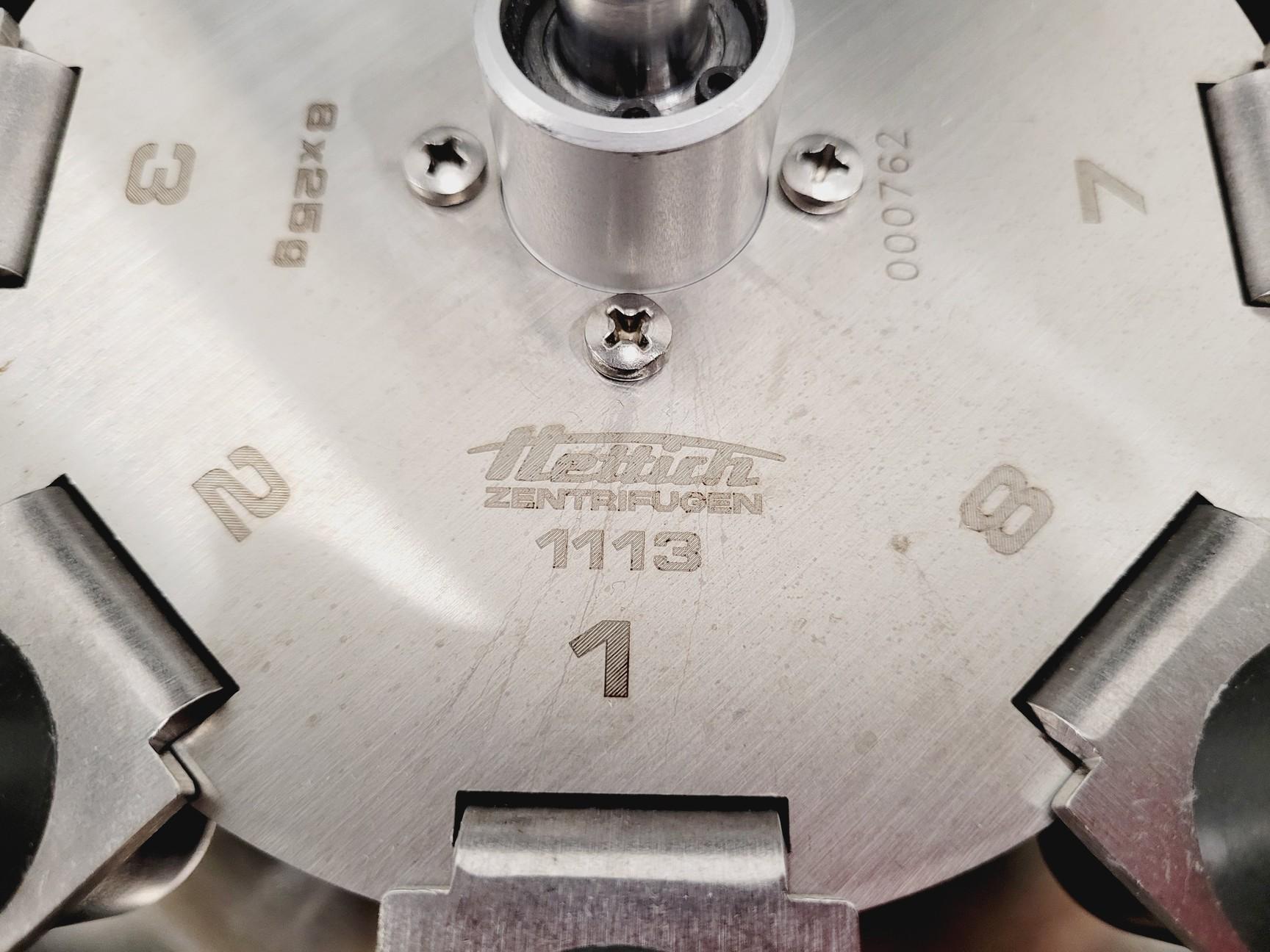 Image of  Hettich EBA 30 Bench Centrifuge With Hettich 113 + 8 x 25g Tube Rotor Lab