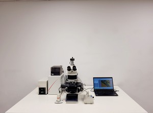 Image of Leica Type DM6000B Upright LED Microscope w/ AmScope & 6 x Objectives System