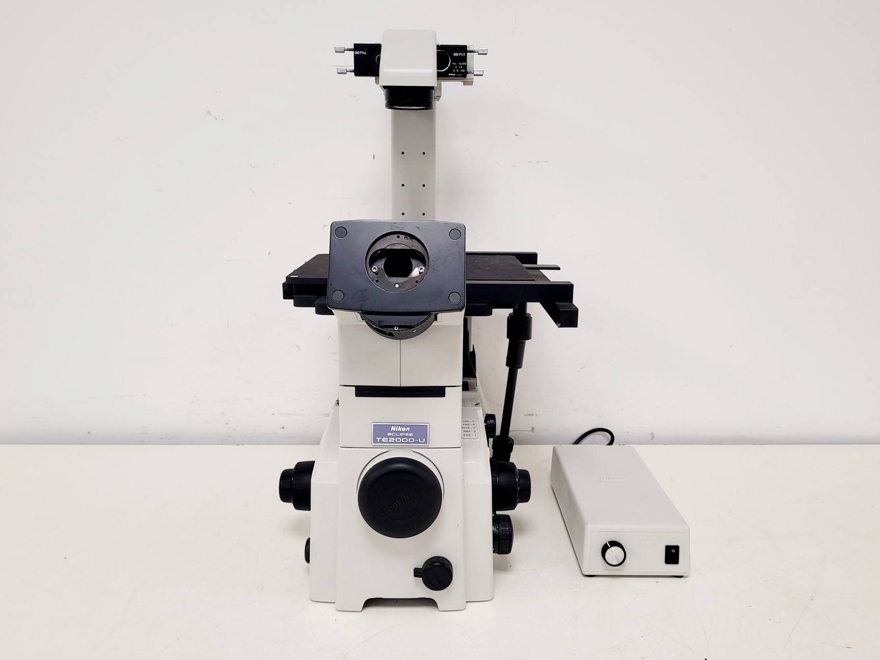Image of Nikon Eclipse TE 2000-U Inverted Fluorescence Microscope - No Objectives