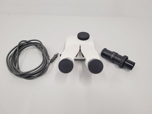 Thumbnail image of Leica Trinocular Tube 10445924 With Leica 10447367 C-Mount Camera Adapter 0.63x