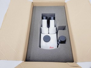 Thumbnail image of Leica Trinocular Tube 10445924 With Leica 10447367 C-Mount Camera Adapter 0.63x