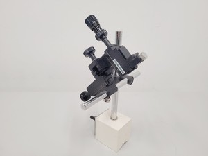 Thumbnail image of Lot of 3 Narishige 3-axis Micromanipulators on Magnetic Stands M153, M152
