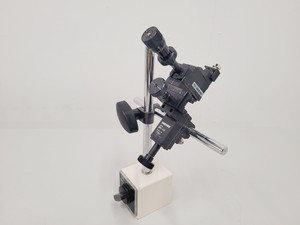 Thumbnail image of Lot of 3 Narishige 3-axis Micromanipulators on Magnetic Stands M153, M152