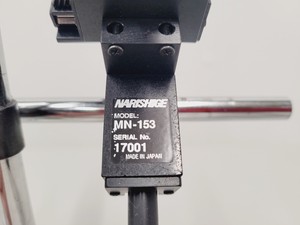 Thumbnail image of Lot of 3 Narishige 3-axis Micromanipulators on Magnetic Stands M153, M152