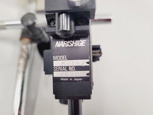Thumbnail image of Lot of 3 Narishige 3-axis Micromanipulators on Magnetic Stands M153, M152