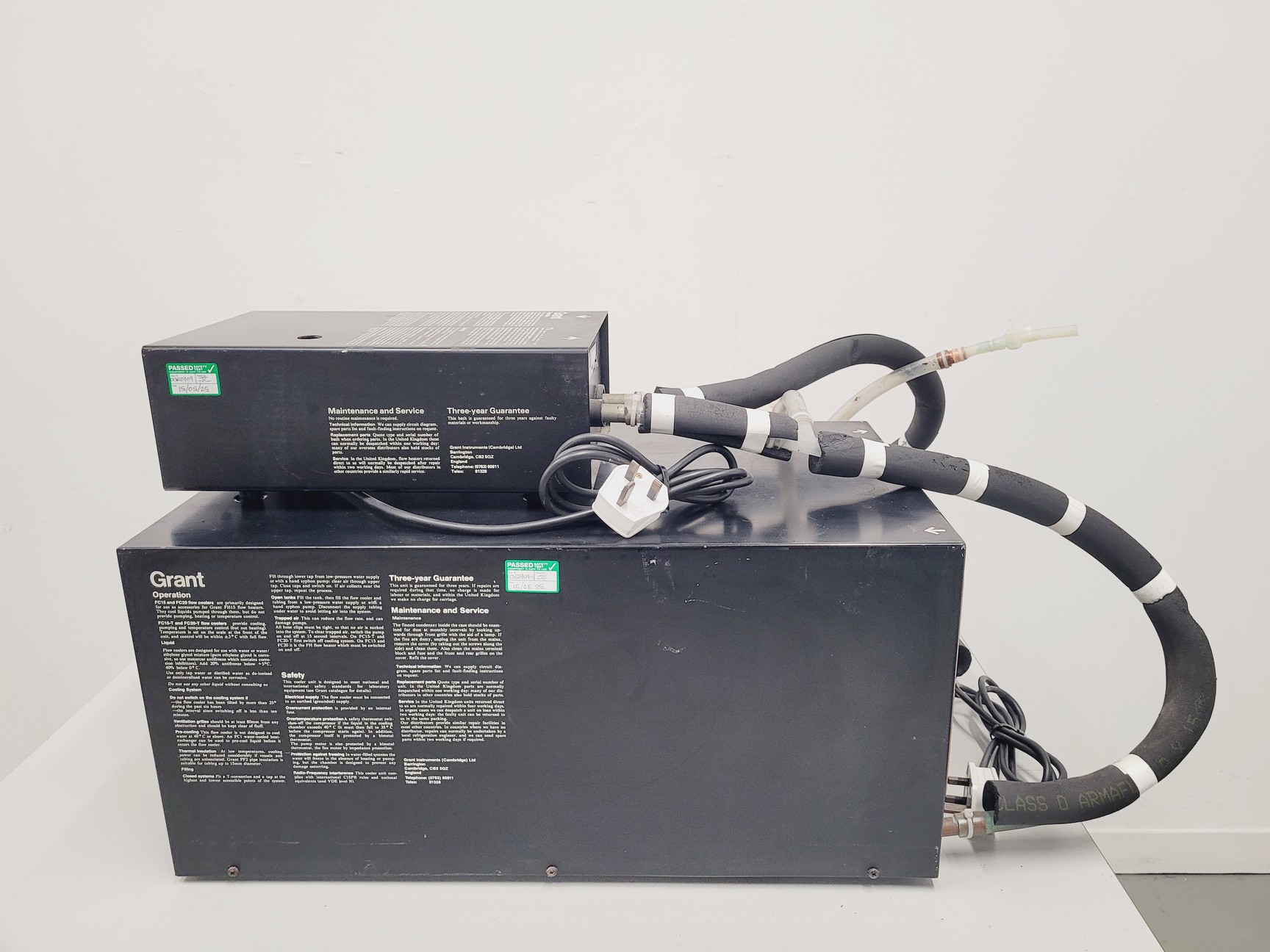 Image of Grant FH15 Flow Heater and FC20 Flow Cooler Lab