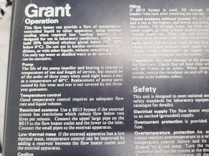 Thumbnail image of Grant FH15 Flow Heater and FC20 Flow Cooler Lab