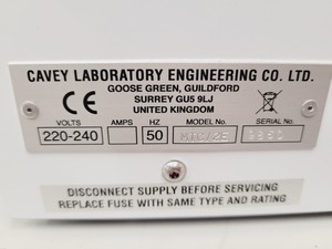 Thumbnail image of Cavey Laboratory Engineering McIlwain Tissue Chopper Model MTC/2E No Blade 