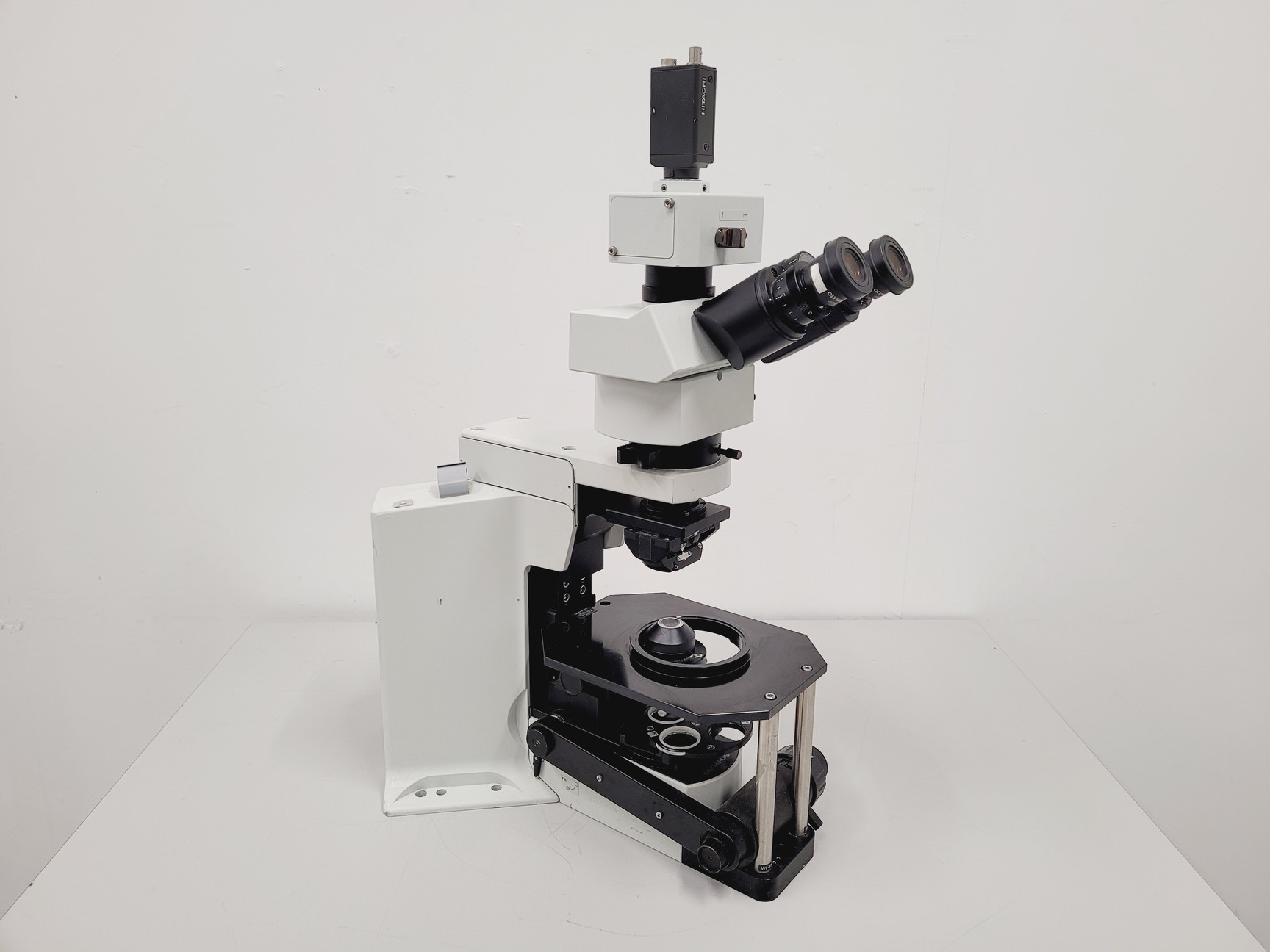 Image of Olympus BX51WIF Fluorescence Microscope w/ Hitachi CCD Camera KP-MIAP S/R Lab