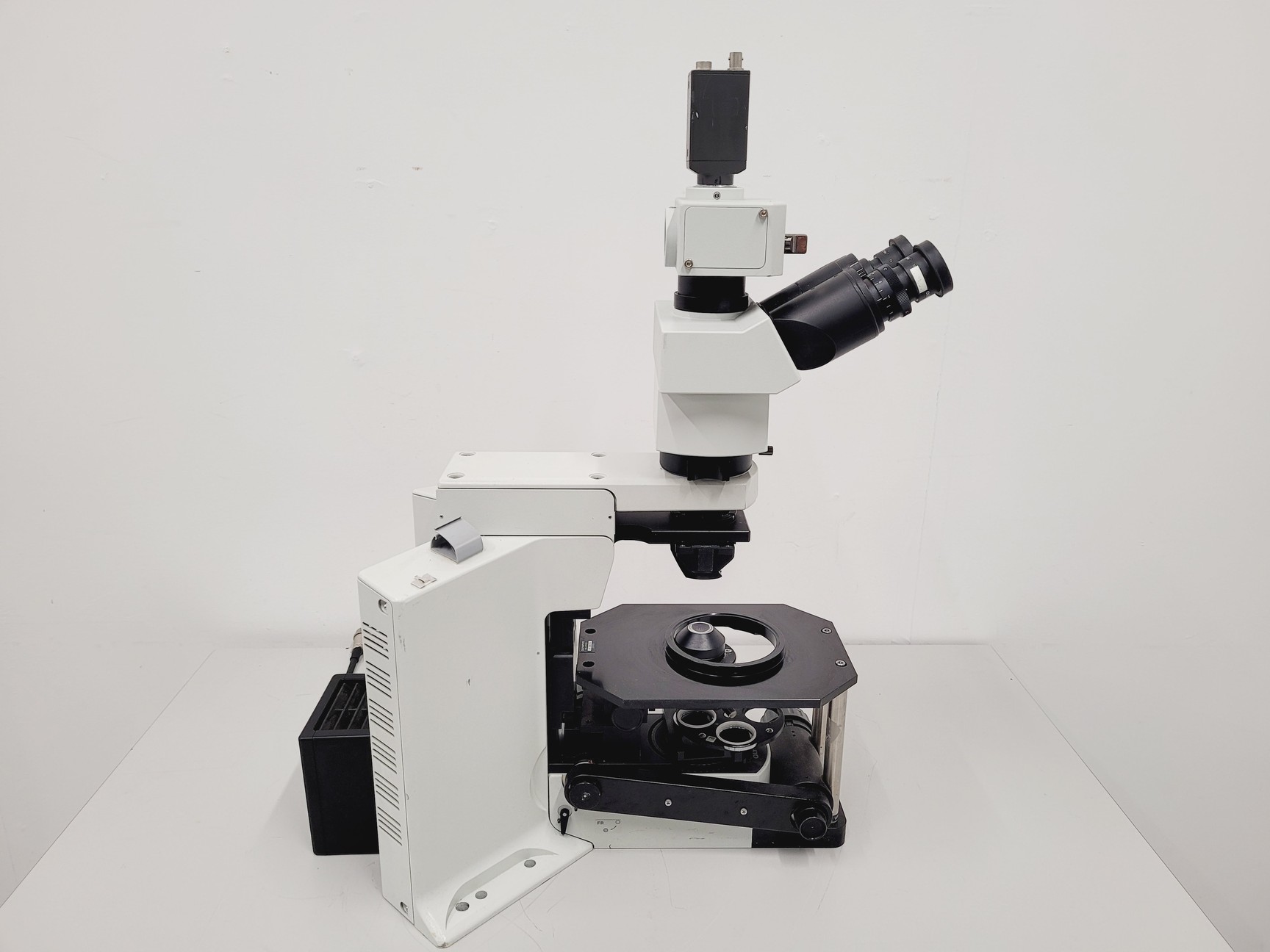 Image of Olympus BX51WIF Fluorescence Microscope w/ Hitachi CCD Camera KP-MIAP S/R Lab