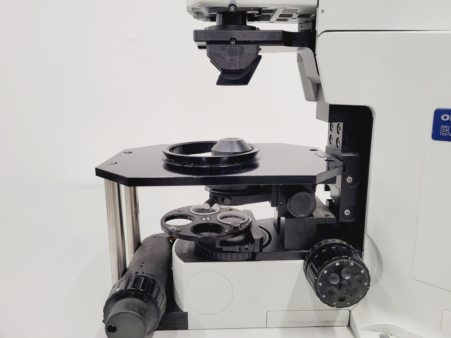 Image of Olympus BX51WIF Fluorescence Microscope w/ Hitachi CCD Camera KP-MIAP S/R Lab
