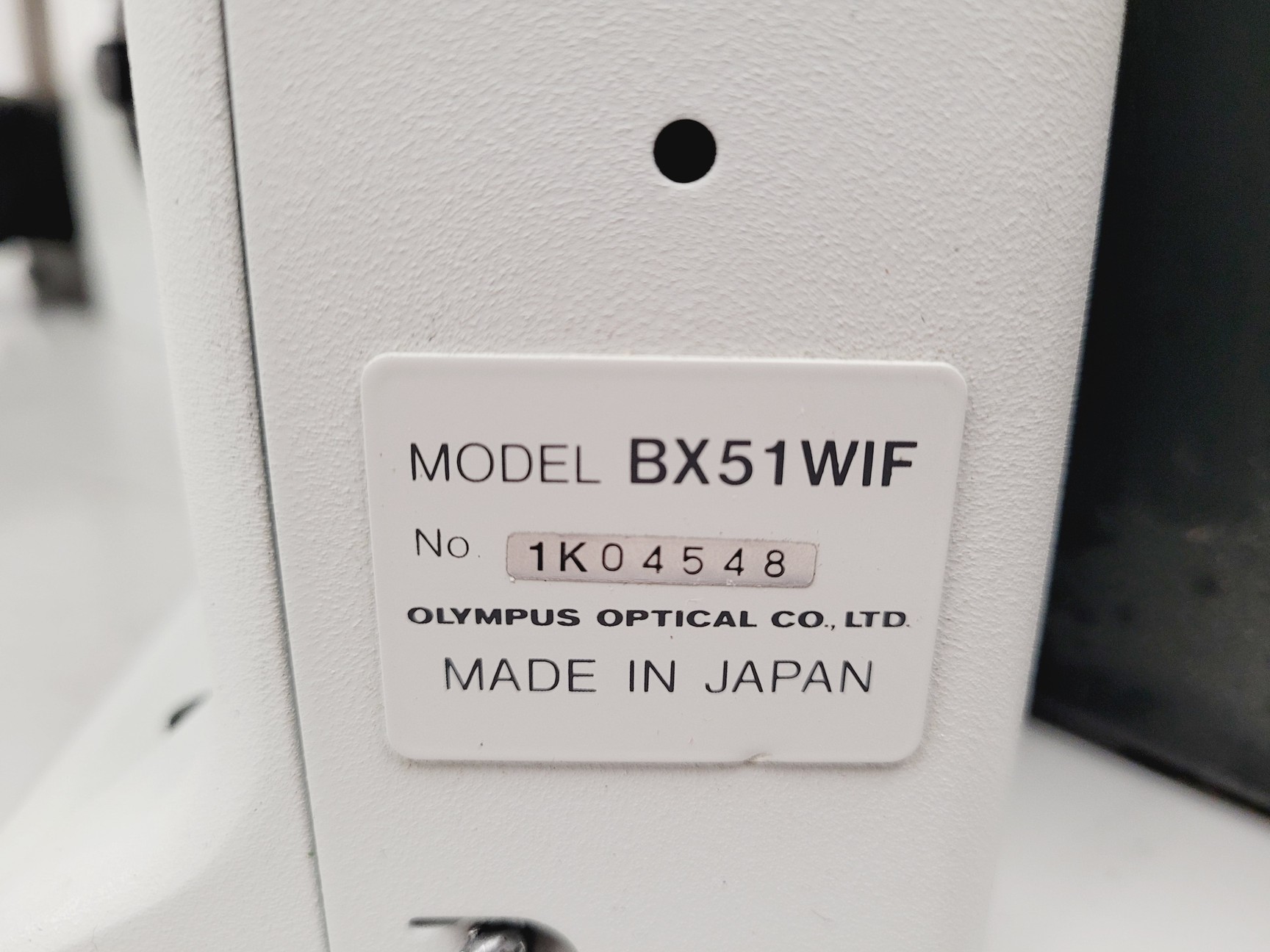 Image of Olympus BX51WIF Fluorescence Microscope w/ Hitachi CCD Camera KP-MIAP S/R Lab