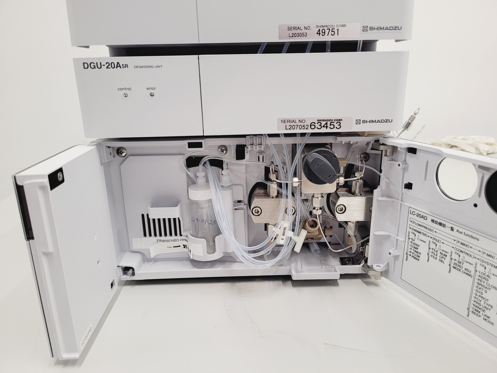 Image of Shimadzu Prominence 20 UFLC HPLC System