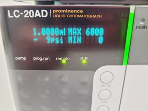 Thumbnail image of Shimadzu Prominence 20 UFLC HPLC System