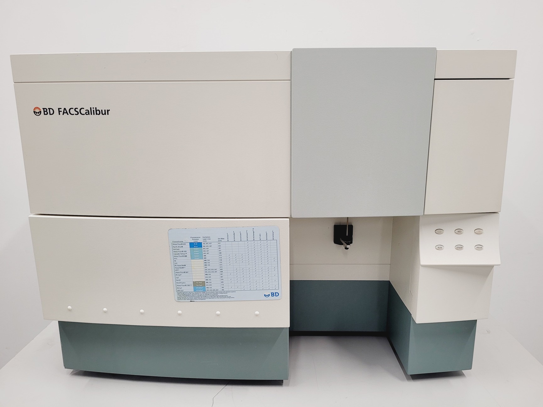 Image of BD FACSCalibur Flow Cytometer System with PC, Monitor & Software Lab