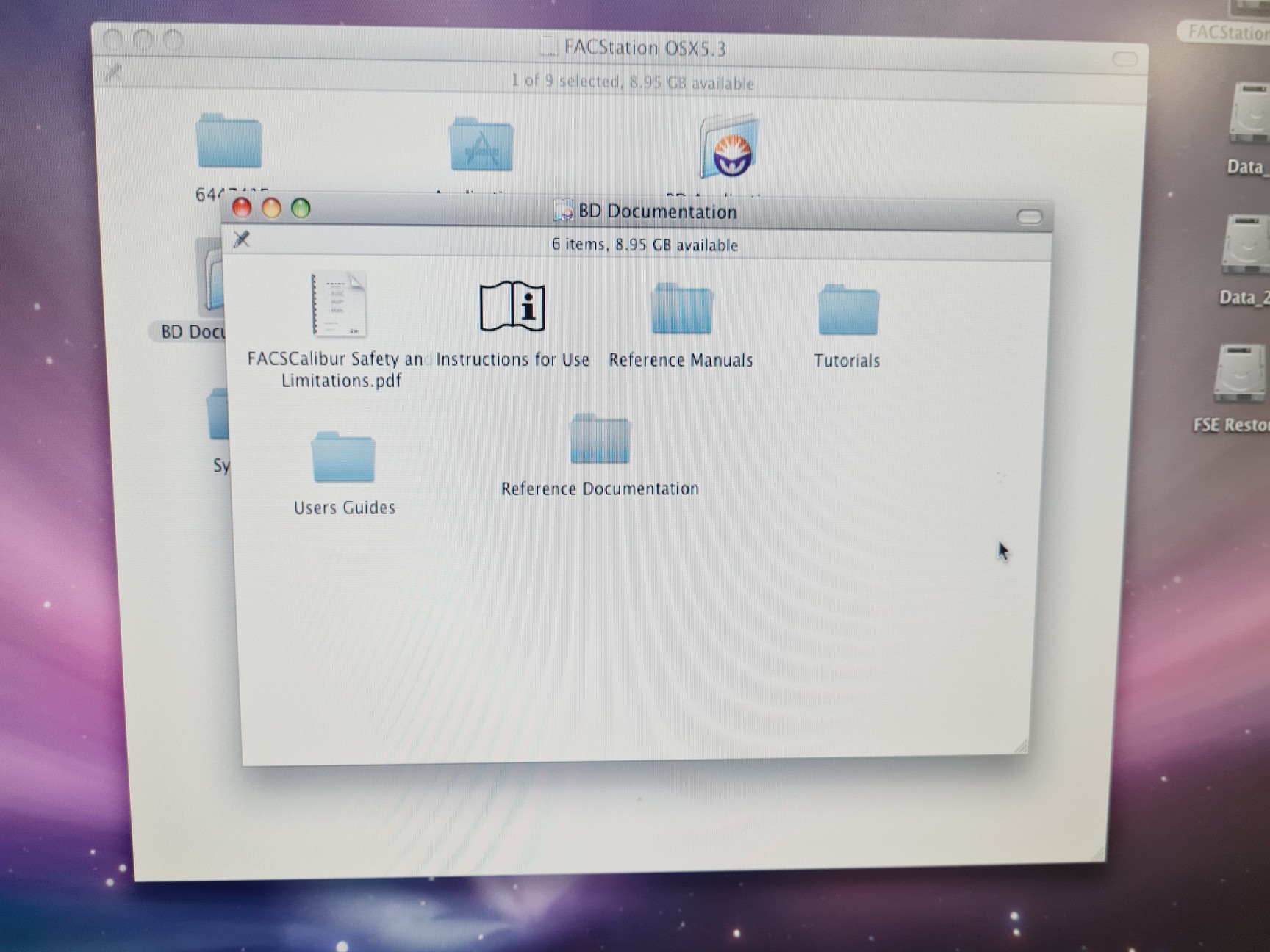 Image of BD FACSCalibur Flow Cytometer System with PC, Monitor & Software Lab