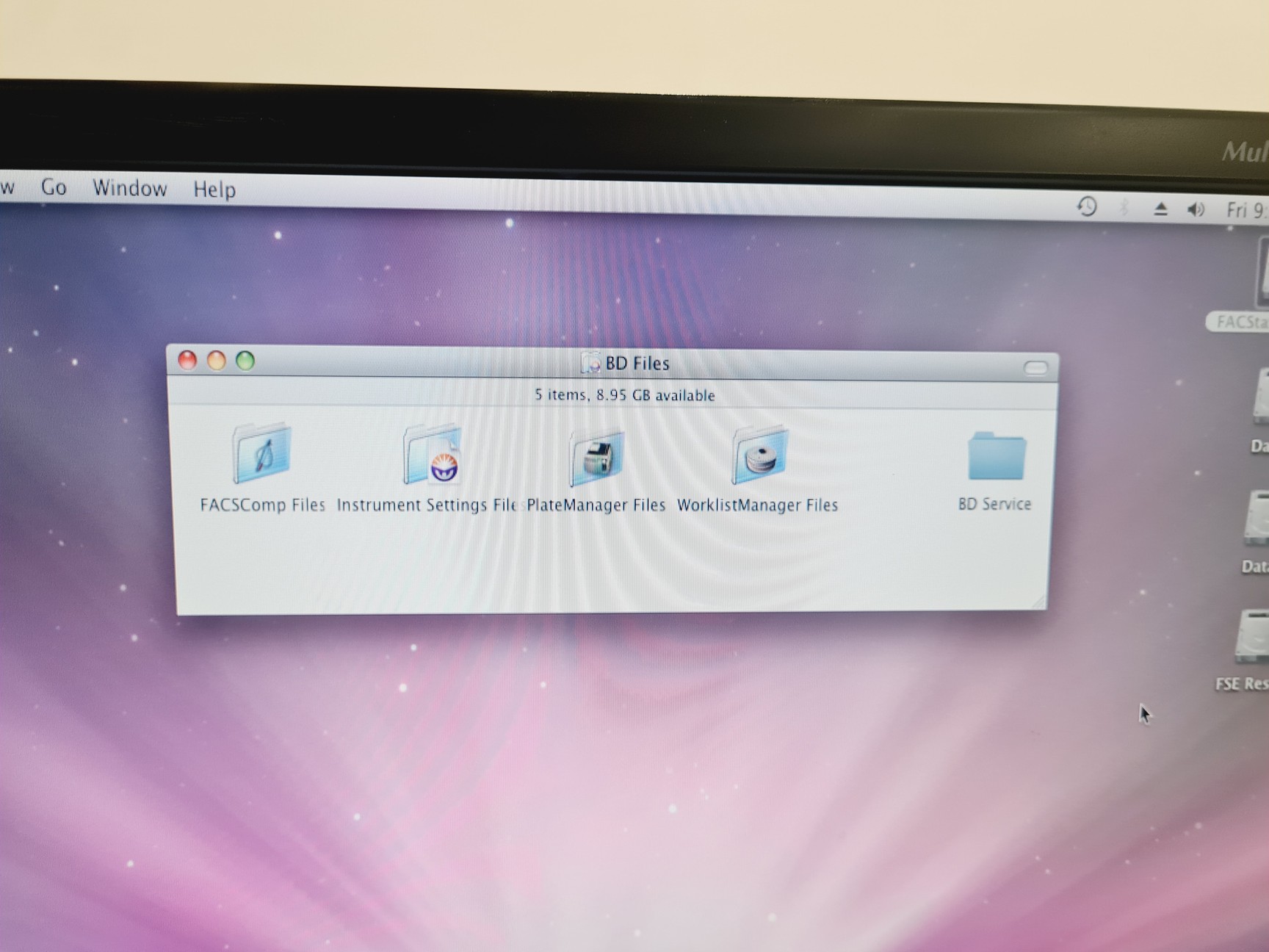 Image of BD FACSCalibur Flow Cytometer System with PC, Monitor & Software Lab