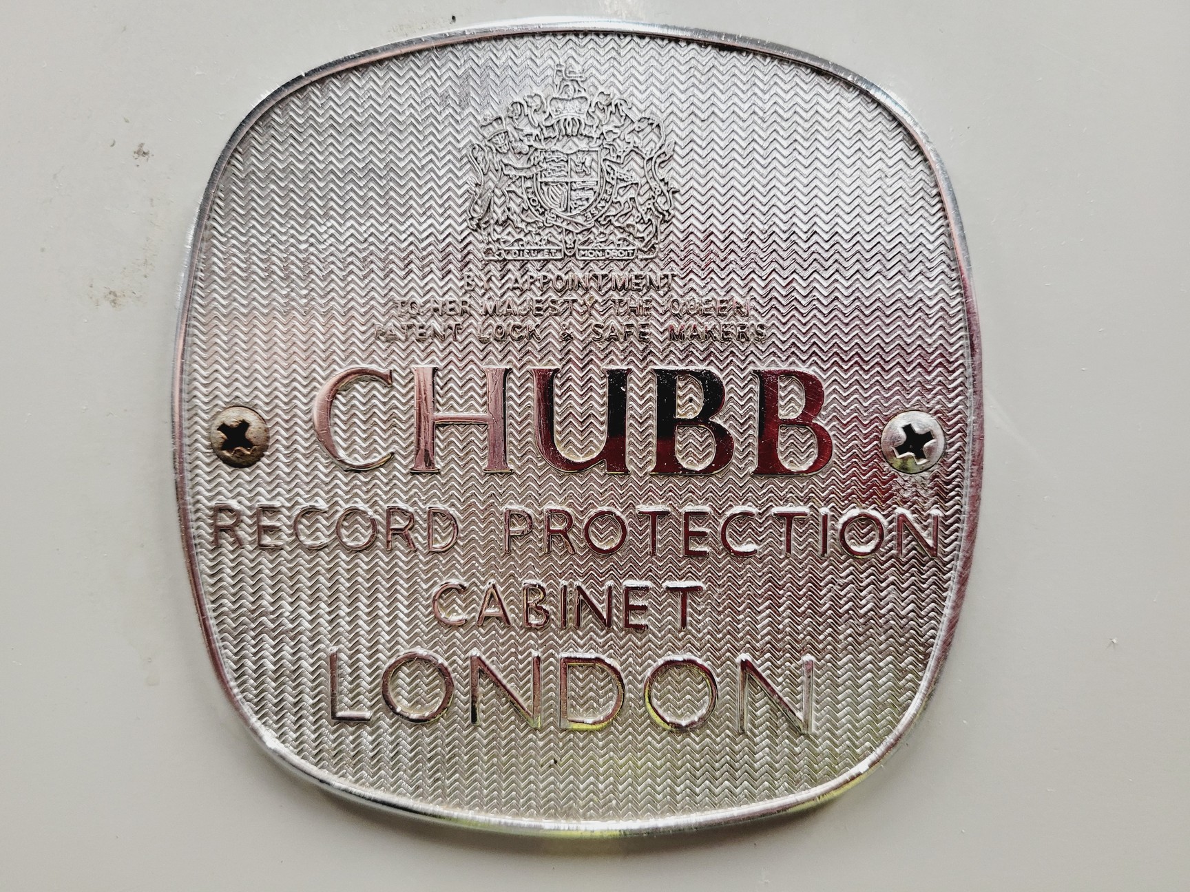 Image of Chubb Record Protection Cabinet Fireproof Document Safe With Keys