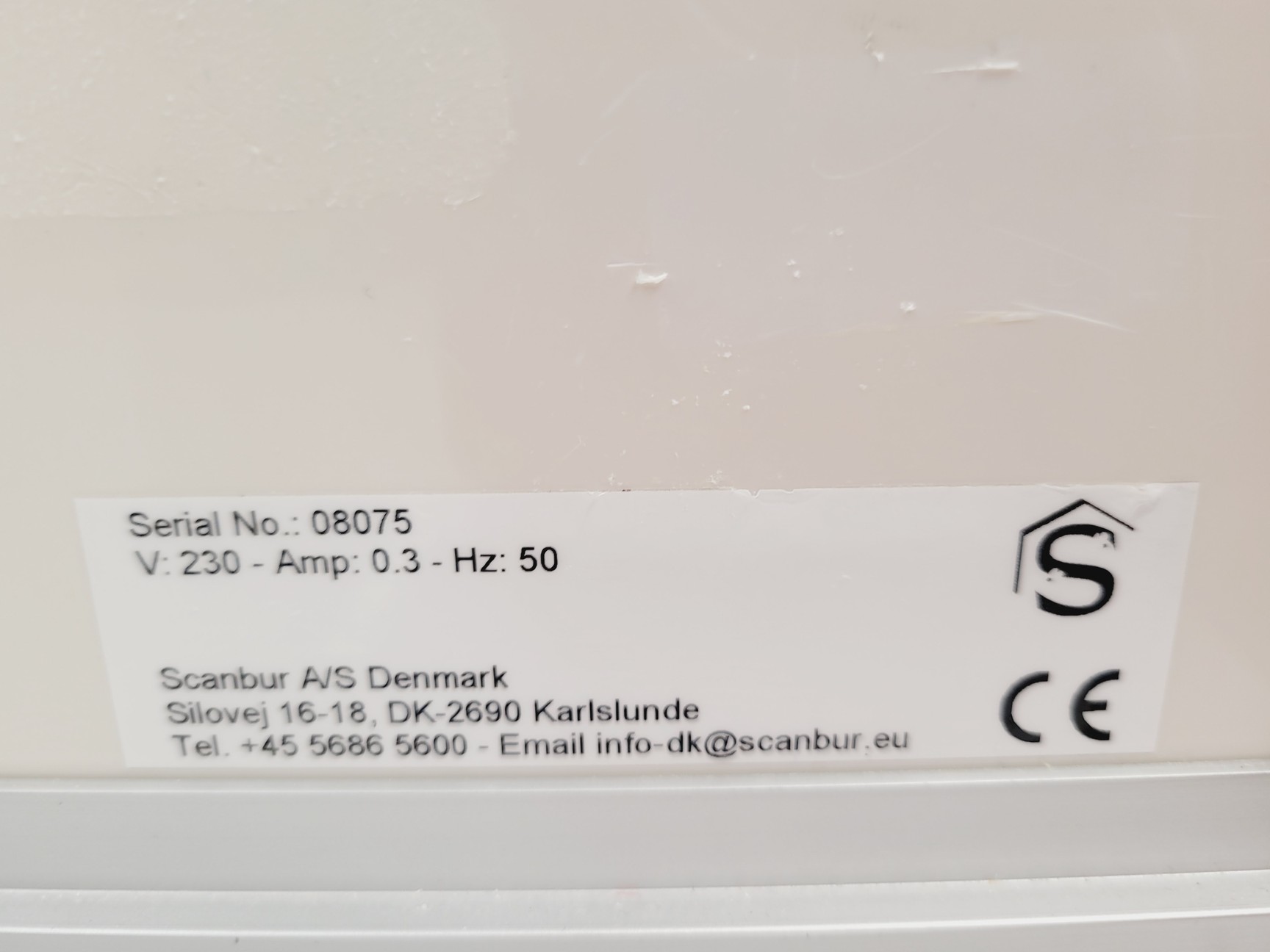 Image of Scanbur Scantainer Cabinet Model 50-SCNT-1-110 - Animal Welfare Lab