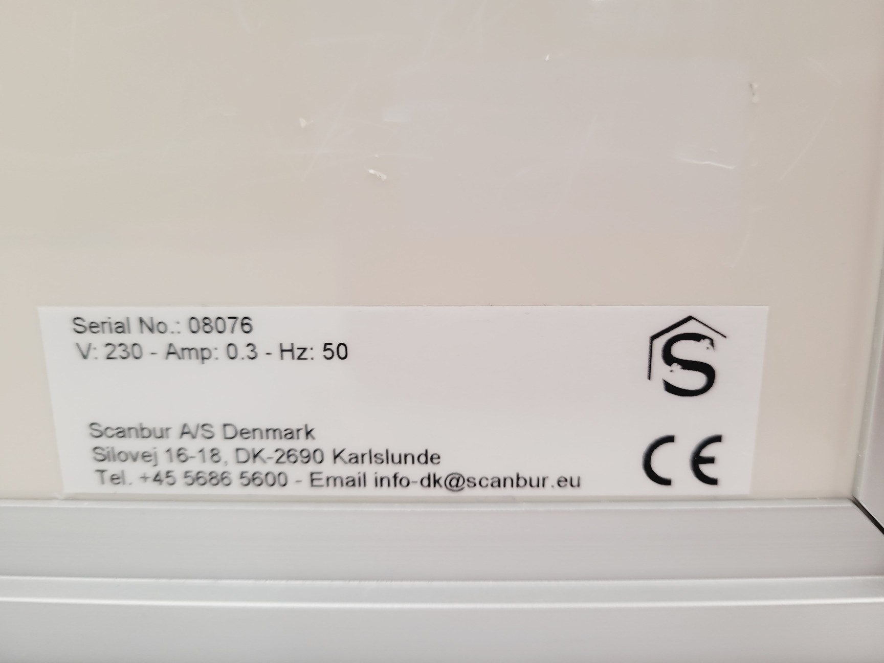 Image of Scanbur Scantainer Cabinet 50-SCNT-1-110 - Animal Welfare Lab